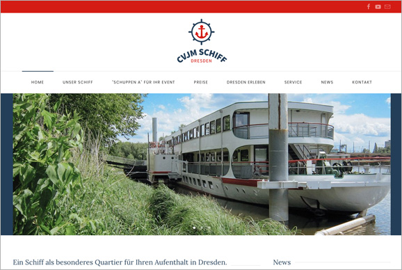 CVJM - Jugendschiff, jetzt direkt bei Ihrem Dresden Tourismus - Fremdenverkehrsbüro buchen! CVJM - Jugendschiff, jetzt direkt bei Ihrem Dresden Tourismus - Fremdenverkehrsbüro buchen