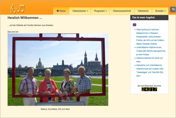 Gästezimmer Oelmann, jetzt direkt bei Ihrem Dresden Tourismus - Fremdenverkehrsbüro buchen