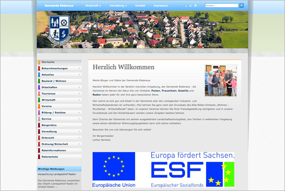 Gemeinde Röderaue, jetzt direkt bei Ihrem Dresden Tourismus - Fremdenverkehrsbüro buchen