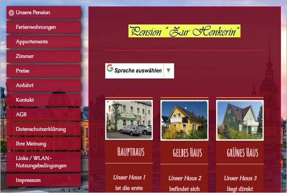 Pension Zur Henkerin, jetzt direkt bei Ihrem Dresden Tourismus - Fremdenverkehrsbüro buchen